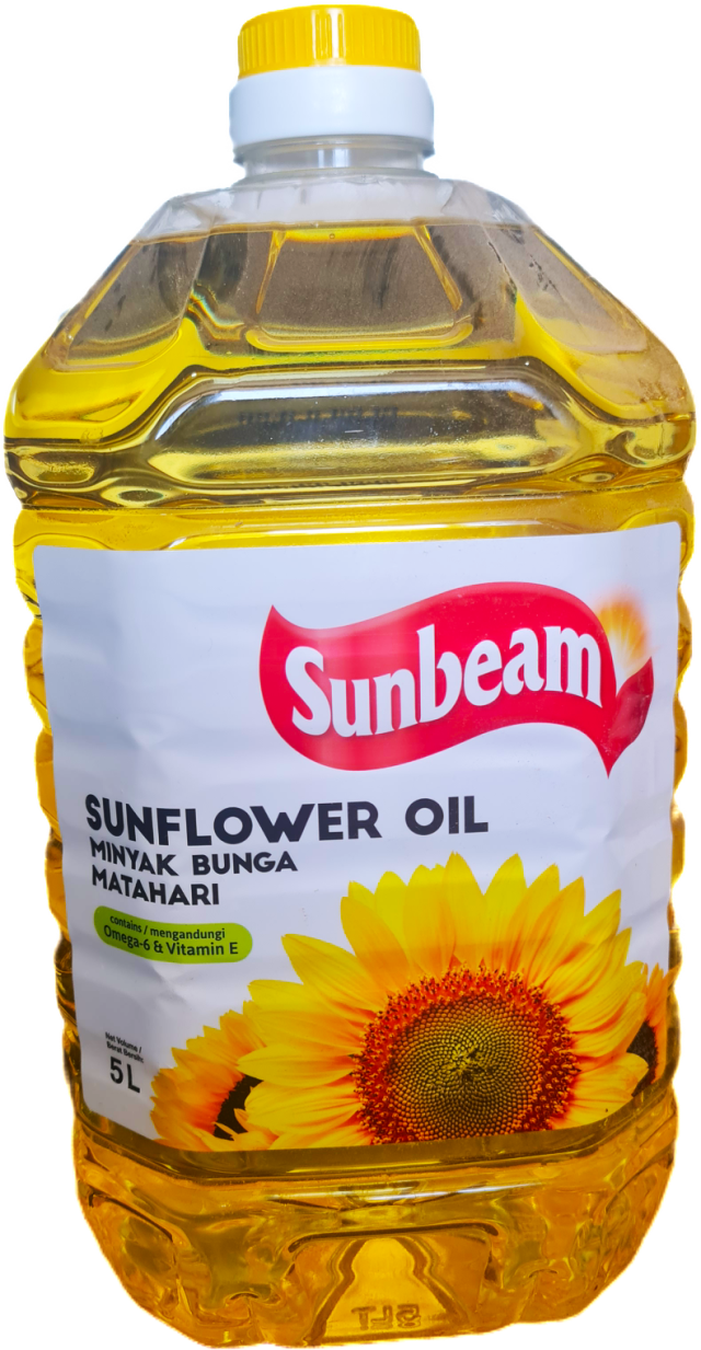 SUNBEAM SUNFLOWER OIL 5LTR